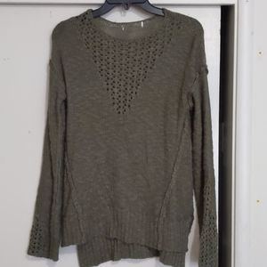 Olive Bohemian sweater